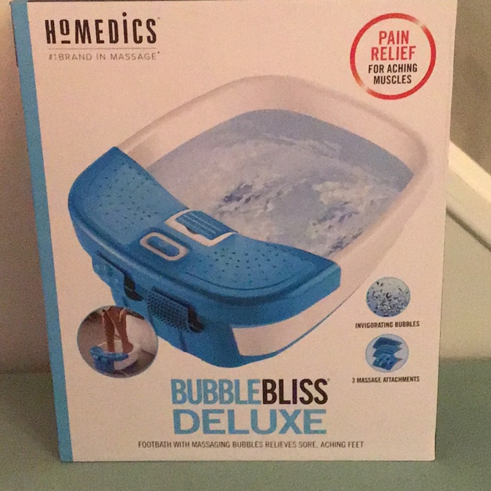 Homedics Bubble Bliss Deluxe Footbath